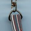 Fordite Keychain - Corvette Fordite - 25.91mm x 11.69mm x 11.3mm          (3119)
