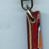 Fordite Keychain - Corvette Fordite - 39.37mm x 9.87mm x 7.78mm          (3122) - Image 2