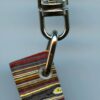 Fordite Keychain - Corvette Fordite - 24.18mm x 12.57mm x 4.55mm          (3125) - Image 2