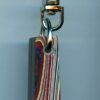 Fordite Keychain - Corvette Fordite - 35.3mm x 10.14mm x 6.74mm          (3130) - Image 2